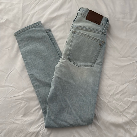 NWT Madewell 9" Mid-Rise Skinny Crop Jeans in Coolmax® Denim Edition - Picture 2 of 11